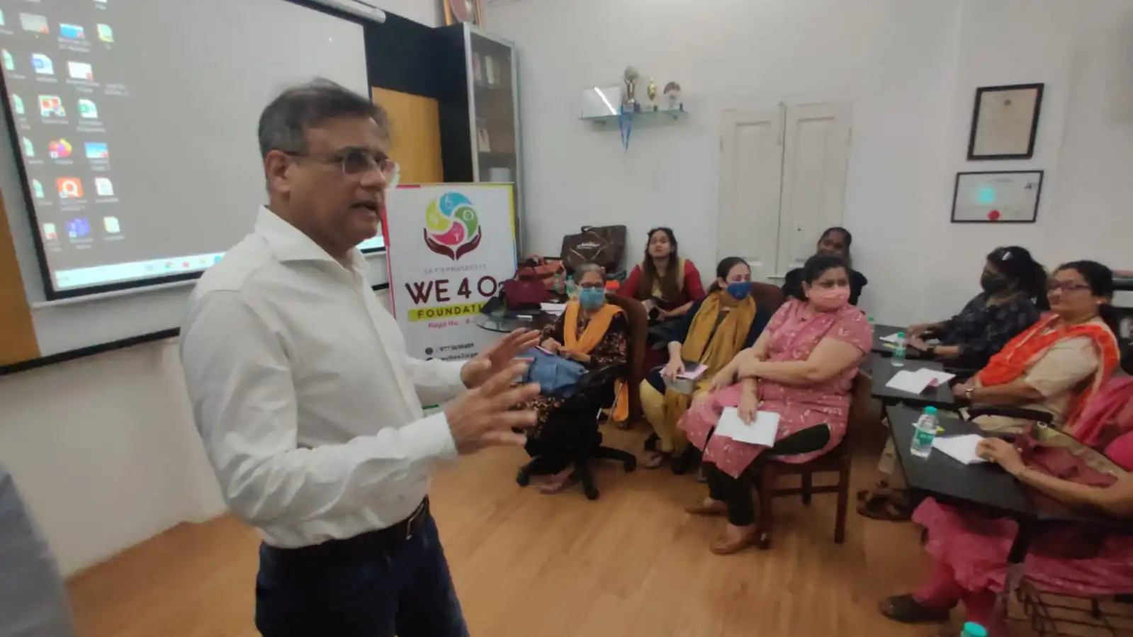 Took a step towards making women financially sound by organizing a Financial Management Workshop for women from all walks of life. The workshop was led by CA Bhushan Limaye.