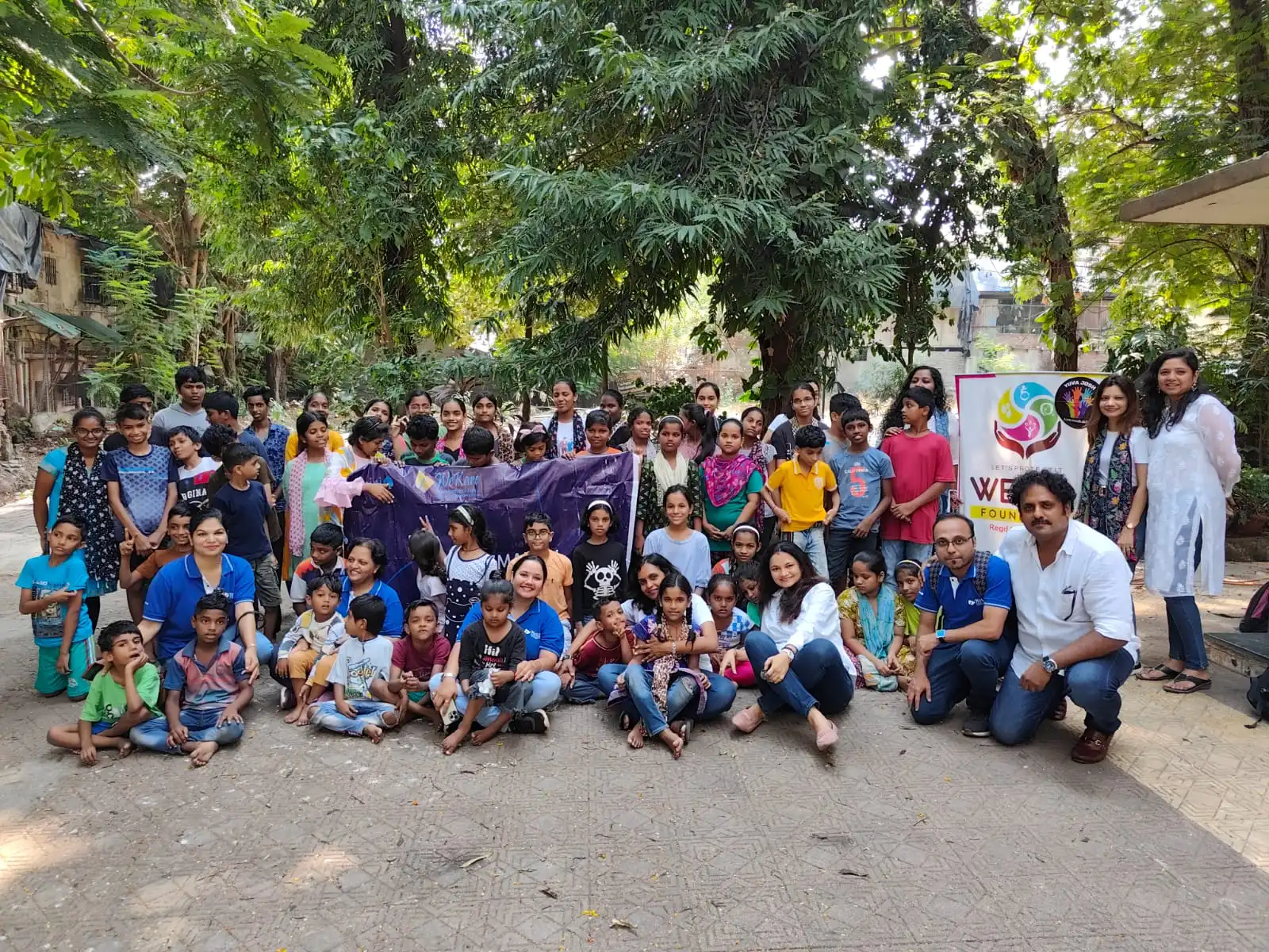 Had first corporate collaboration with Capgemini "WeKare team" for a grocery donation drive to Ashadeep Association. A small effort to feed around 400 children, just so we bring a smile to their faces.